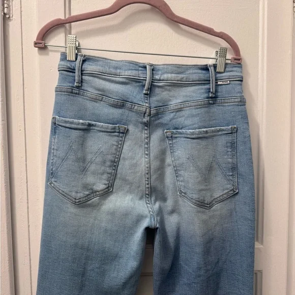 Mother The Hustler Ankle Fray Jeans - Picture 9 of 11